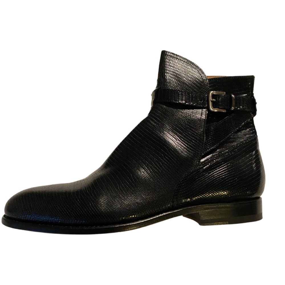 Armando Cabral lizard boots. RARE. EUC